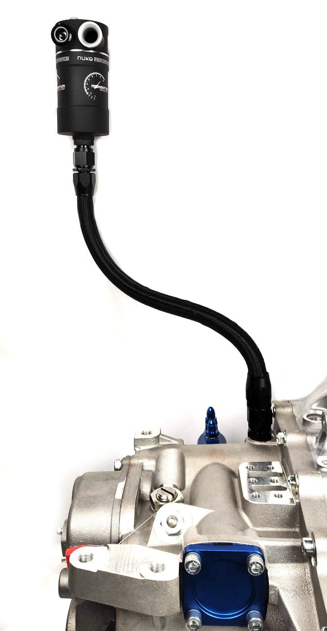 0.25L GEARBOX BREATHER BOTTLE KIT MOMENTUM X NUKE PERFORMANCE JTune