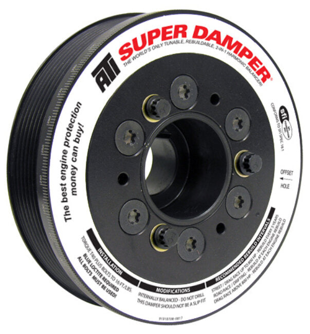 ATI Mitsubishi 4G63 Super Damper Harmonic Damper EVO 49 JTune