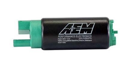 AEM E85 Compatible In-Tank High Flow Fuel Pump, 340LPH, Universal Fit