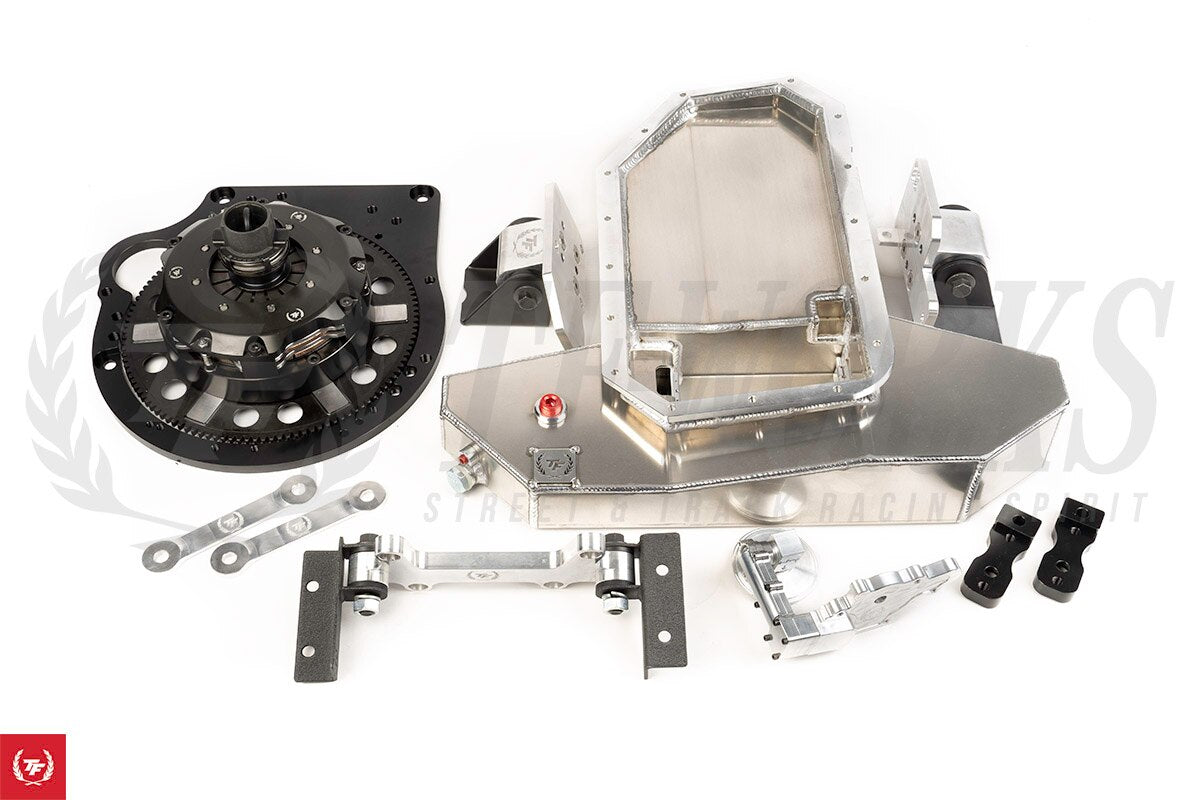 S-CHASSIS K-SWAP ENGINE AND BMW ZF 6 SPEED TRANS MOUNT KIT: PHASE 2